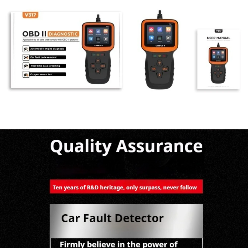 Car Fault Diagnostic Instrument Battery Battery Detector Car Fault Code Reading Card Teste De Bateria Automotiva