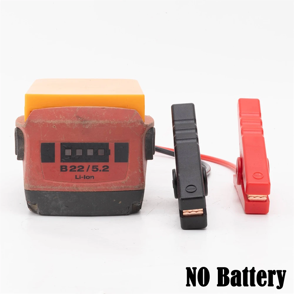 

For HILTI B22 22V Volt CPC Lithium Battery Car Jump Starter Power Igniter Booster Cable Adapter Emergency Tool(NO Battery )