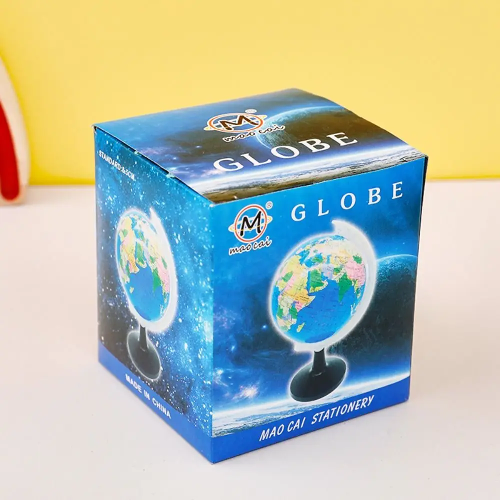 Globe du monde avec support, carte de géographie dos jouet pour enfants, globe avec attro d'ulus ents, pays