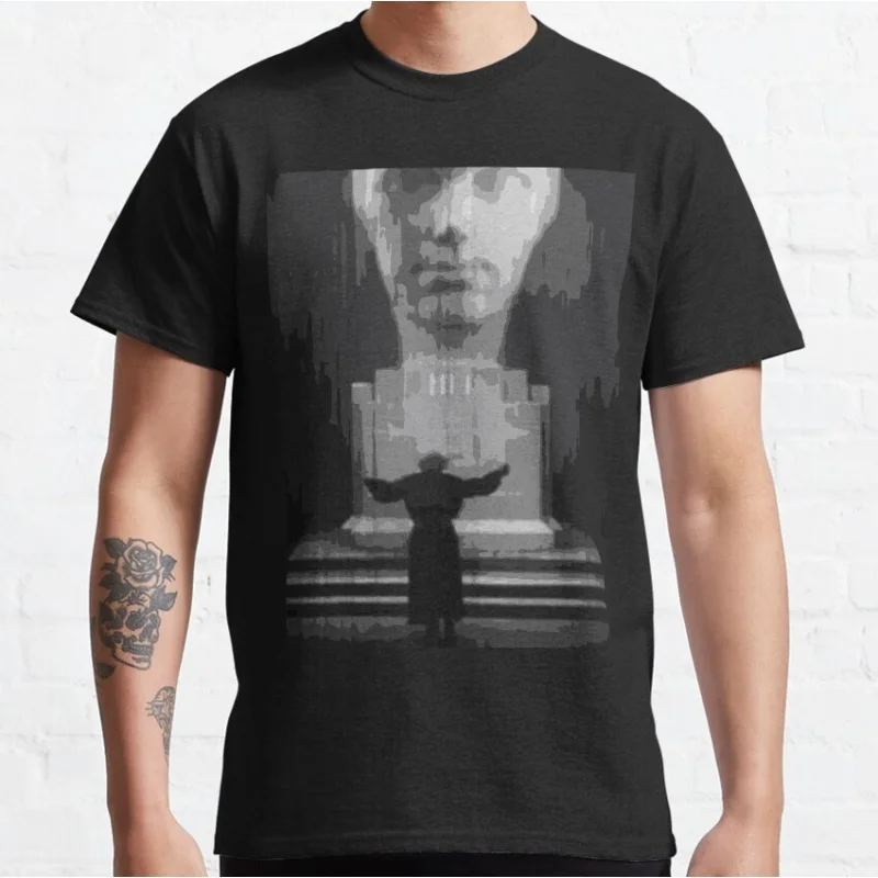 

Fritz lang Germany Silent Movie Metropolis t shirt 0316 Cyberpunk Sci-fi Robot Graphic shirt Short Sleeve All size Tee S-6XL