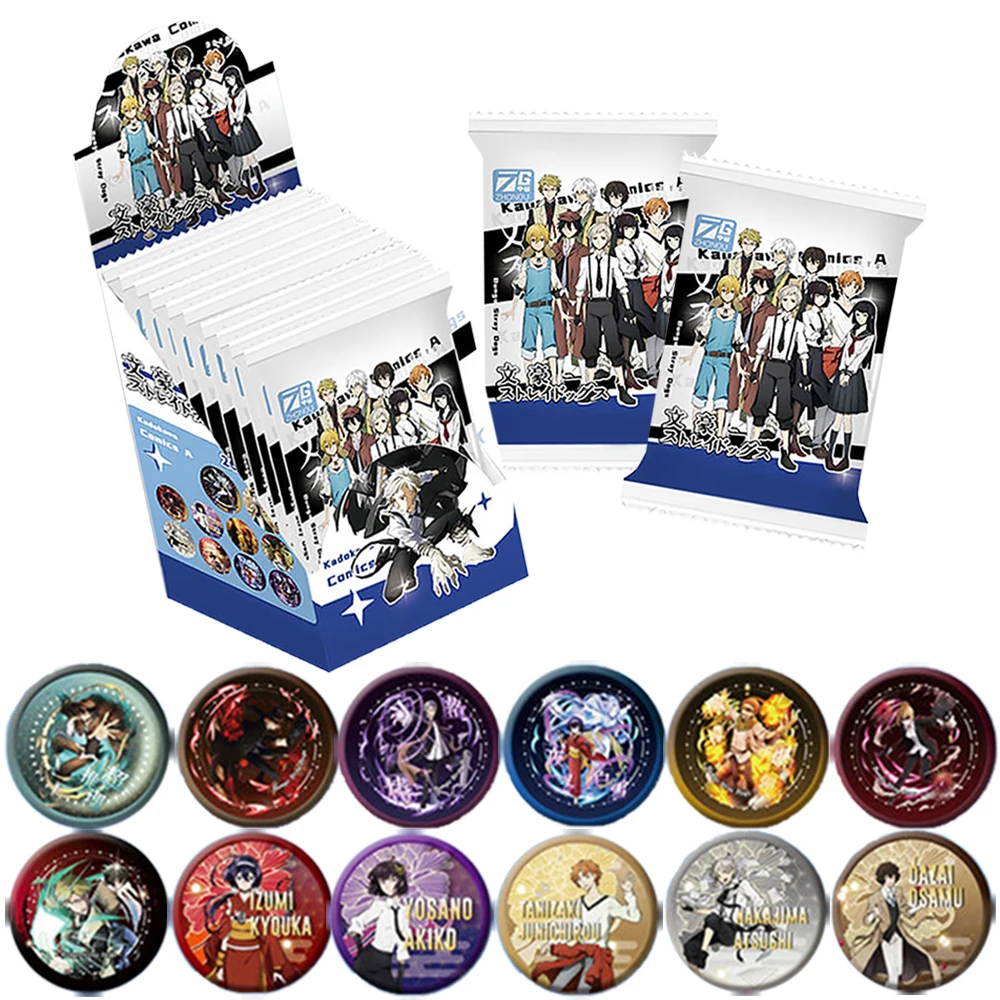 

Креативный значок на пуговицах Bungo, детский любимый персонаж Дазай Осаму, изысканная круглая брошь, аксессуары для рюкзака