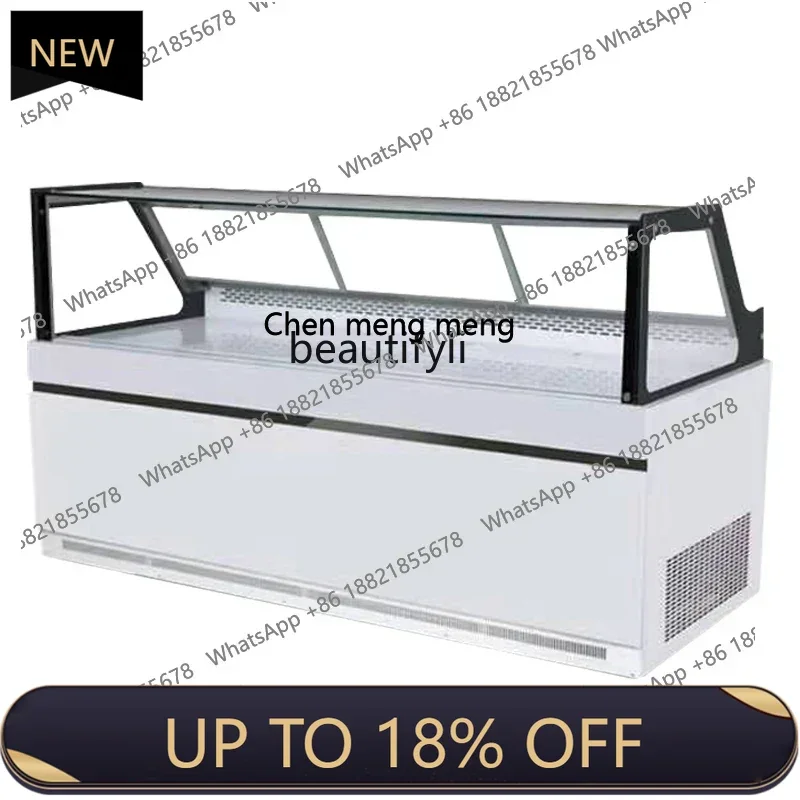 

FF A01 Cooked food display cabinet Commercial duck meat fresh-keeping cabinet, refrigerated, direct cooling double temperature c