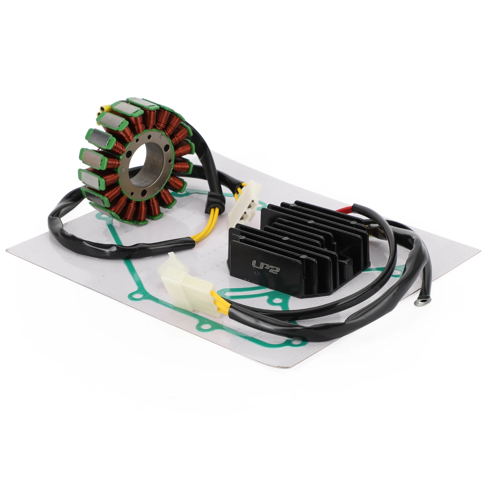 Artudatech Magneto Coil Stator + Voltage Regulator + Gasket Assy For D-u-k-e 125 200 2011-2021