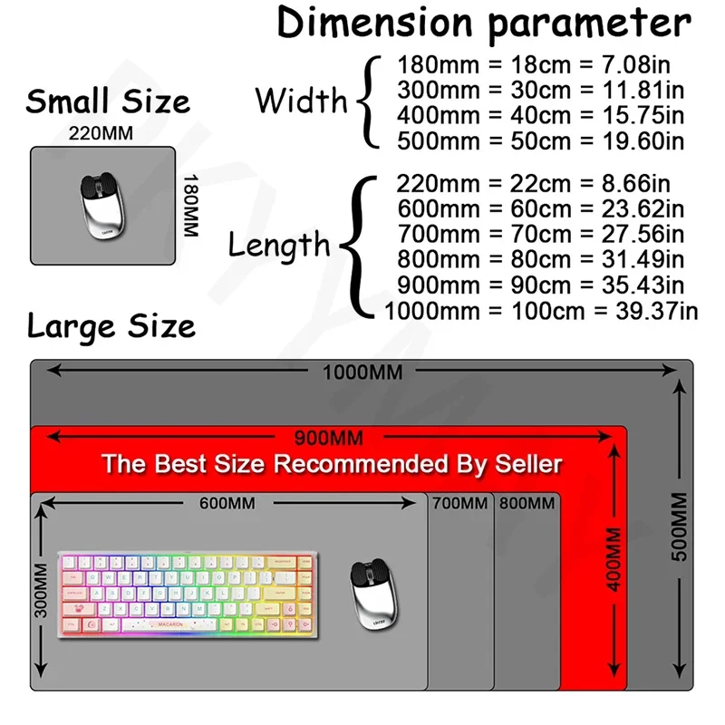 Cute Green Large Design Mouse Mat Gamer Mousepad Keyboard Mat Desk Pad HD Desk Mat Company Mouse Pad 30x80 cm For Gift Mousepads