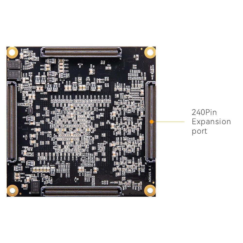 Alinx Xilinx ACKU15 FPGA SoM مع AMD Kintex Ultrascale + XCKU15P