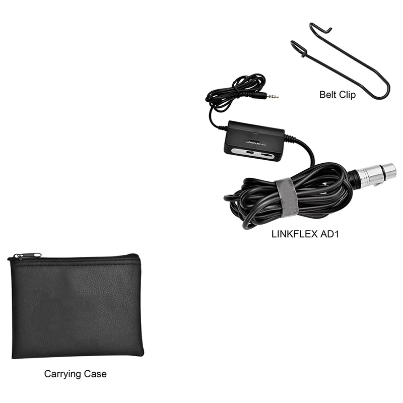 ABAC-для смартфонов, зеркальных камер, видеокамер LINKFLEX AD1, микрофонный предусилитель, усилитель XLR на 3,5 мм, аудиоадаптер