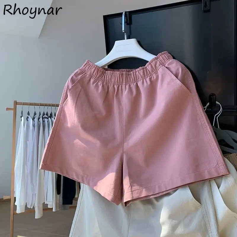 5 Colors Shorts Women Summer Harajuku Loose Unisex Streetwear High Waist All-match Personality Casual Chic Japanese Style Ins