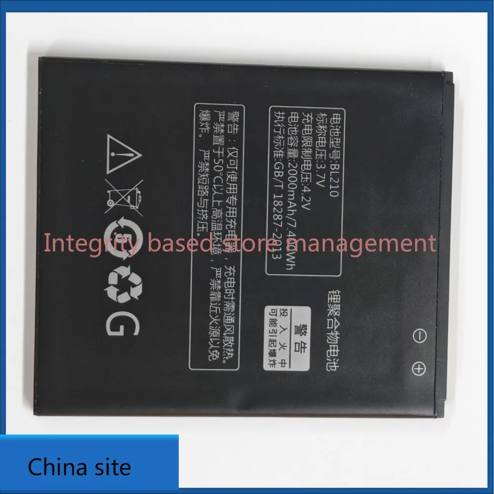 New high quality batteries for lenovo bl210 mobile phone s820 a828t a750e s658t a368t a766 a658t battery