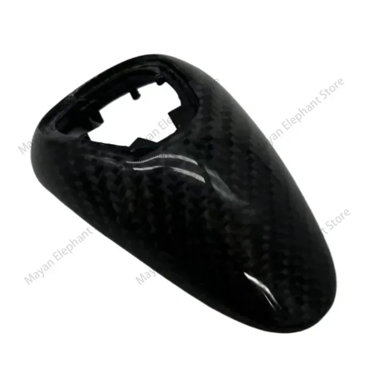 for M2 M3 M4 M5 M6 F87 F80 F82 F83 F10 F12 F13 F06 Real Carbon Fiber Gear Shift Knob Cover Replacement