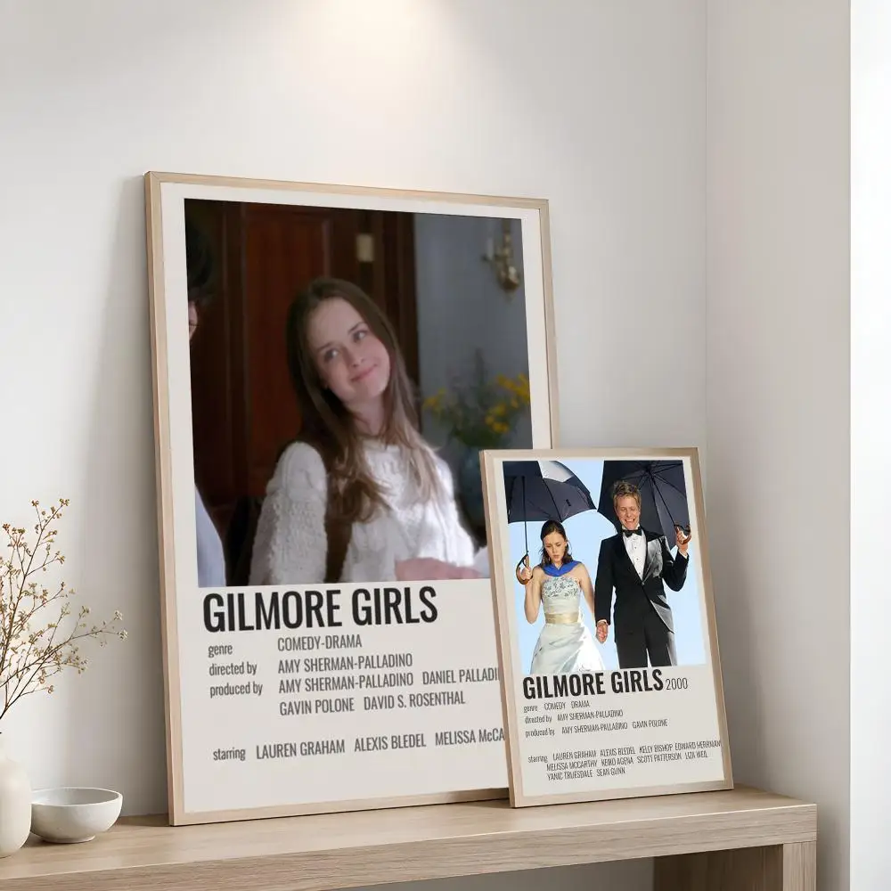 G-Gilmore Girls Tv Poster Home Artwork For Living Room Bedroom Office Dorm Apartment Gift