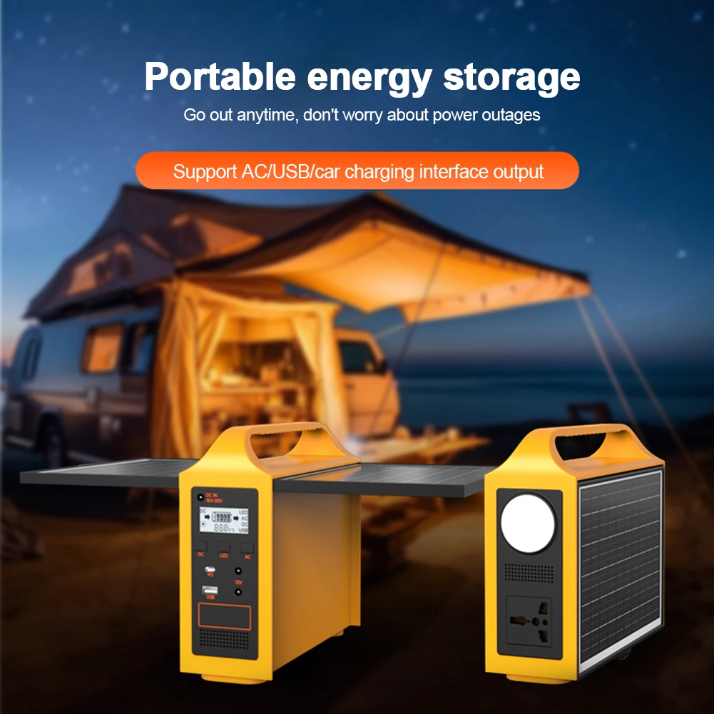 Draagbare Zonne-energie Station 24000mAh 20W Zonne-energie Opslag Generator Systeem Mobiele Voeding voor Buiten Reizen RV Camper