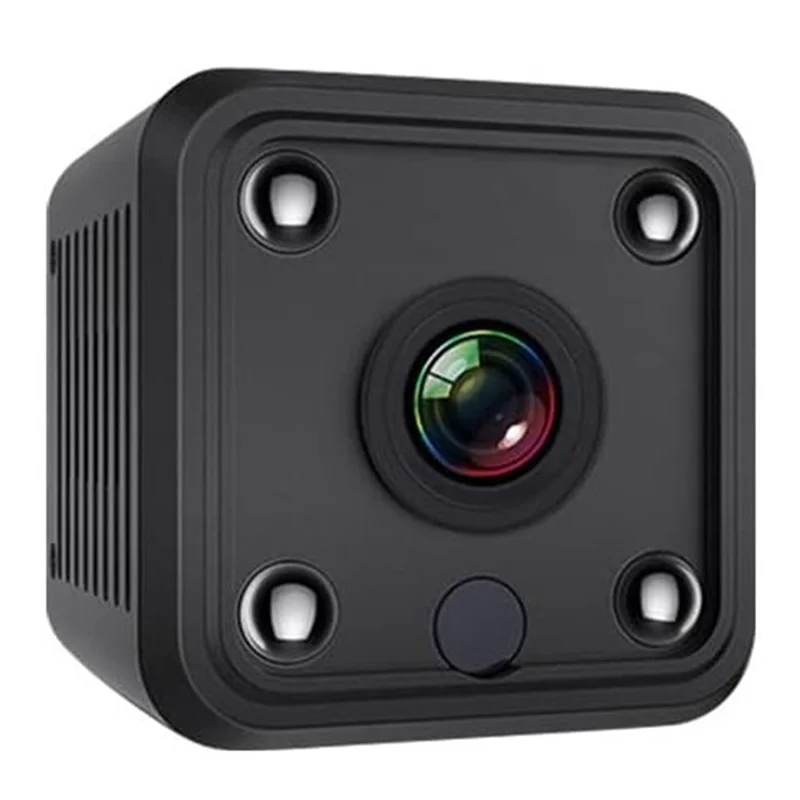 

4K 1080P HD Mini Surveillance Camera Indoor WiFi Camera Live Transmission Mobile Phone App Camera Indoor with Battery A YDH