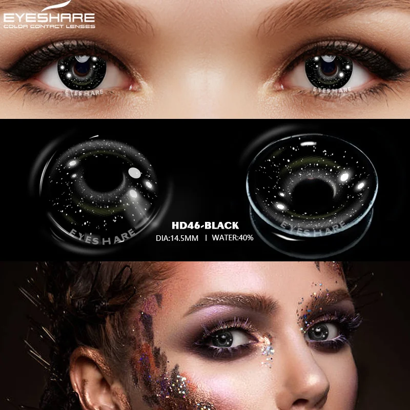 EYESHARE Color Contact Lenses For Eyes Anime Cosplay Colored Lenses Blue Green Halloween Lenses Contact Lens Beauty Makeup