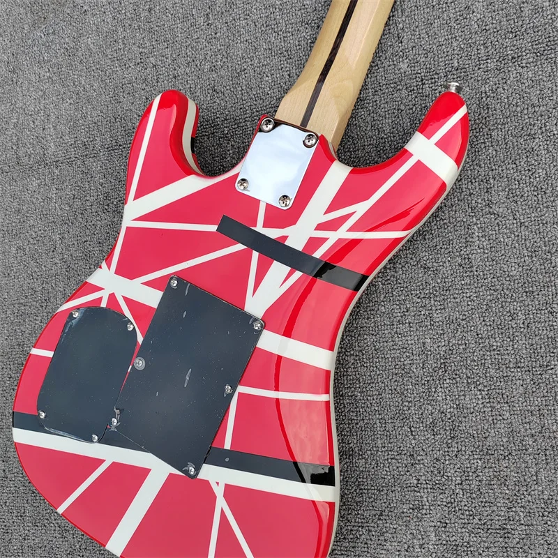 Classic Strip Drawing for 6-string Electric Guitar, Custom Made Can Customize Any Color, Free Shipping, Stock