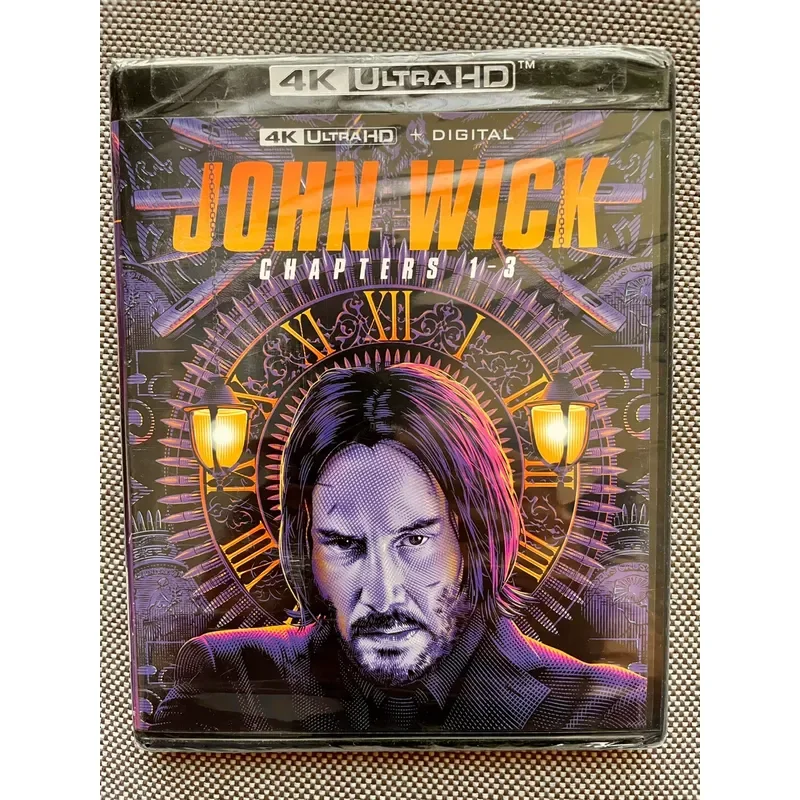New Fast Hunt Collection John Wick 123 4K UHD