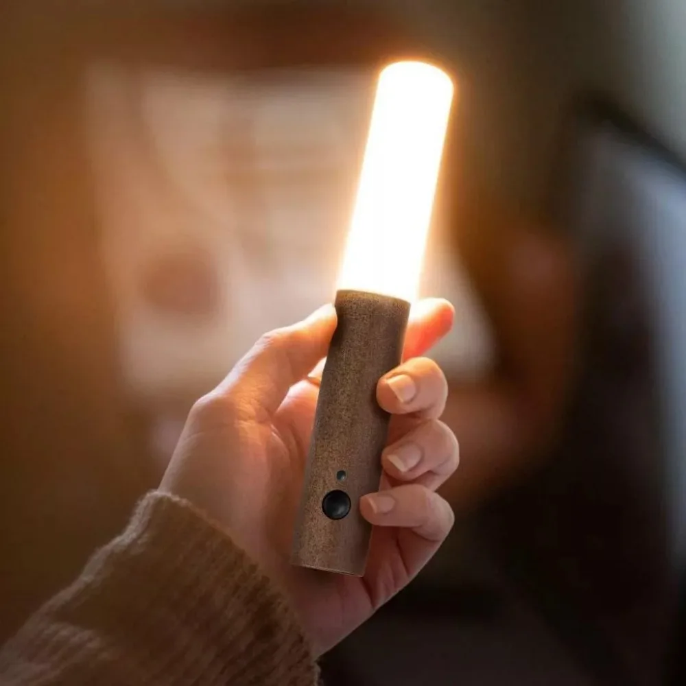Auto LED Night Light Magnetic Multifunctional Smart Motion Sensor USB Rechargeable TYPE-C Wireless Closet Wardrobe Lamp