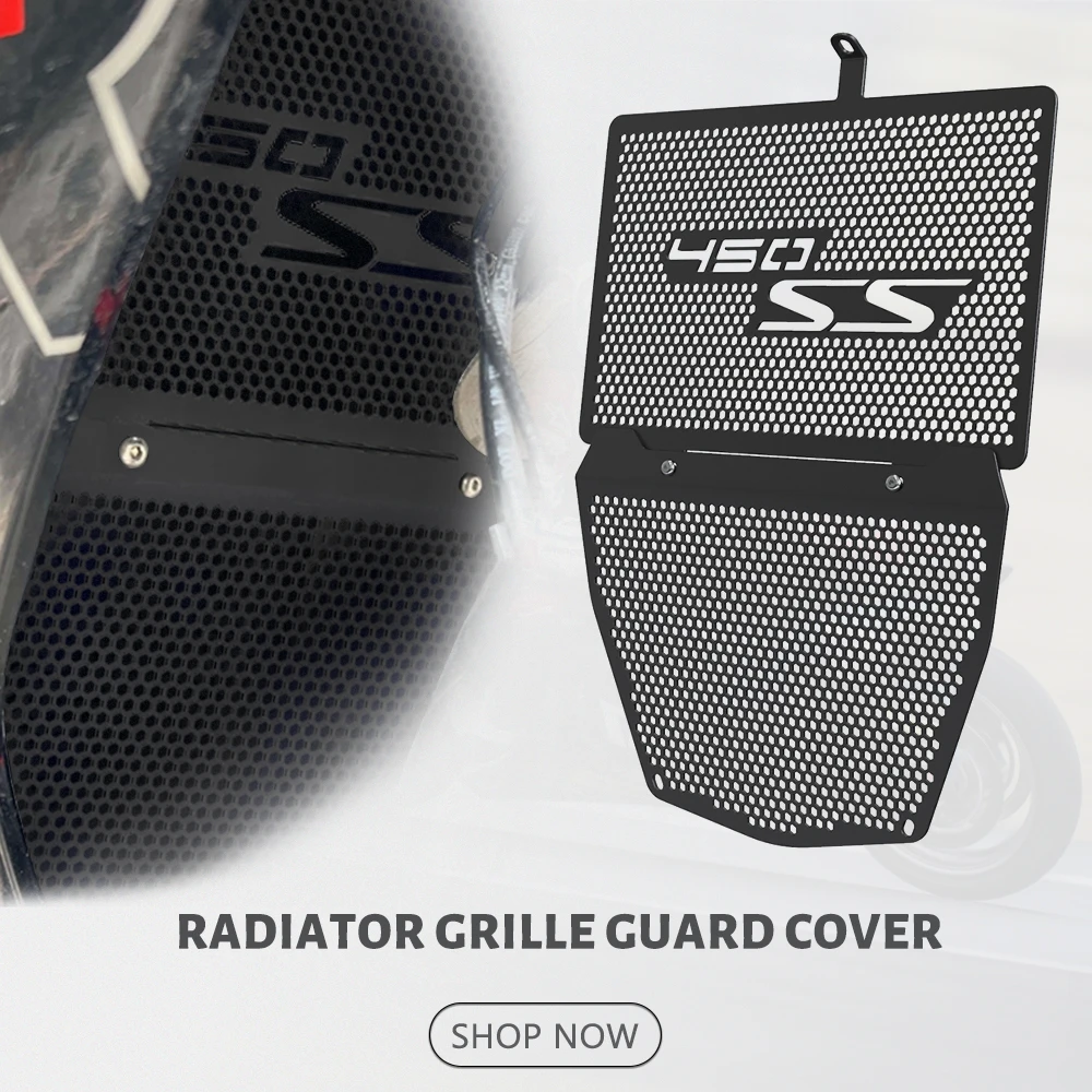

450SS Motorcycle Radiator Guard Grille Cover Cylinder Engine Guard Set Protector For CFMOTO CF MOTO 450 SS 450ss 2022 2023 2024