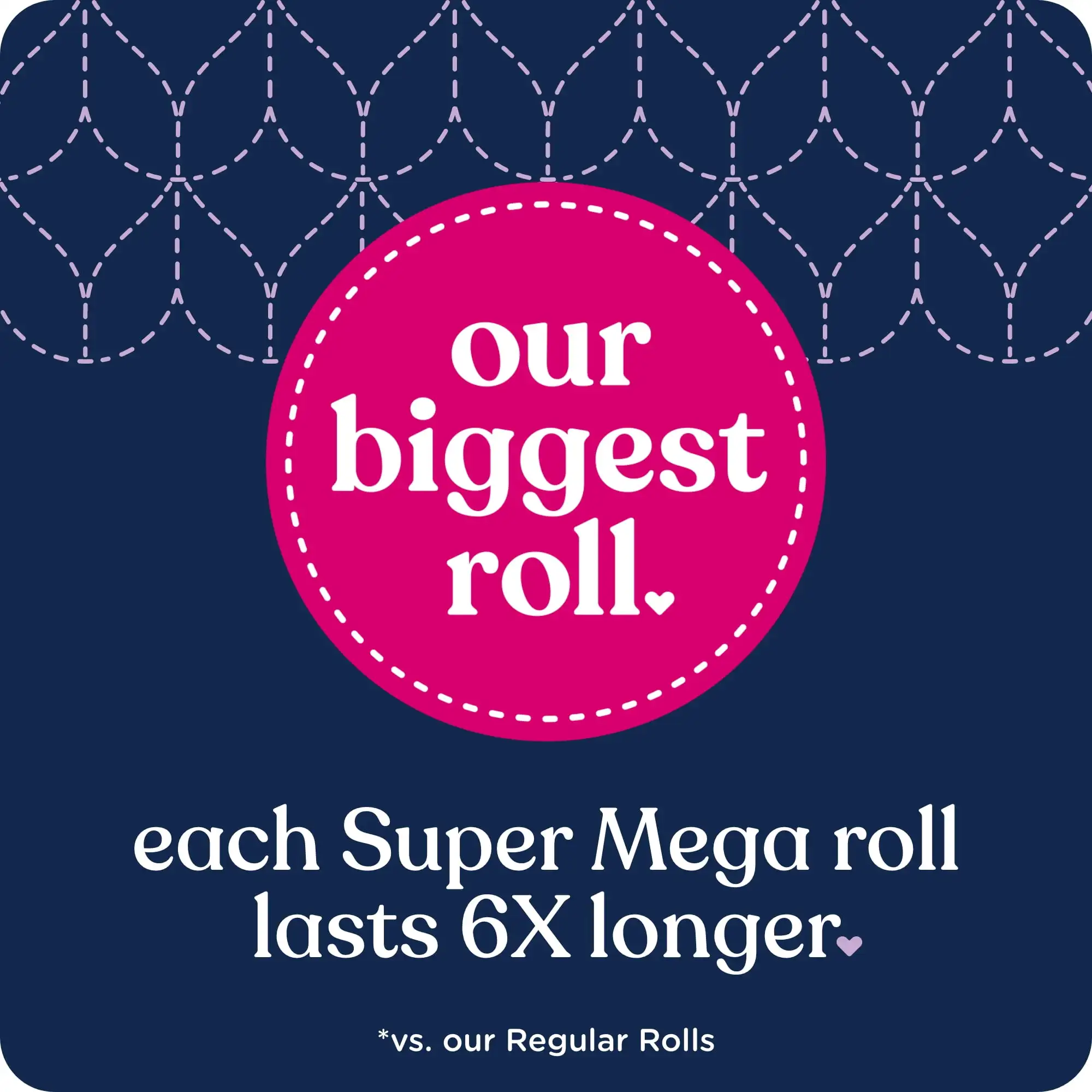 Ultra Plüsch 3-lagiges Toilettenpapier, 24 Super Mega Rollen