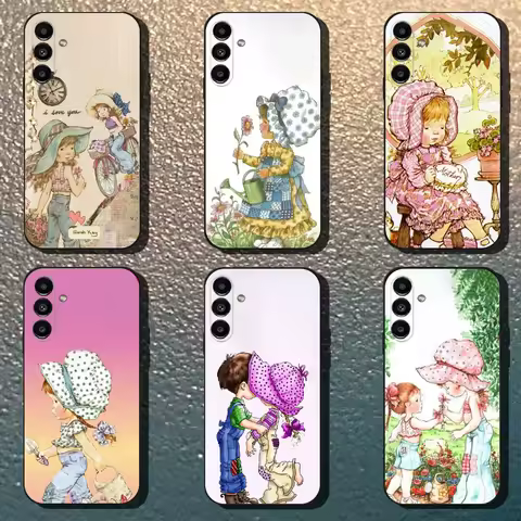 Pattern Art S-Sarah K-Kay Phone Case For Samsung Galaxy A13,A21s,A22,A31,A32,A52,A53,A71,A80,Soft Black Shell