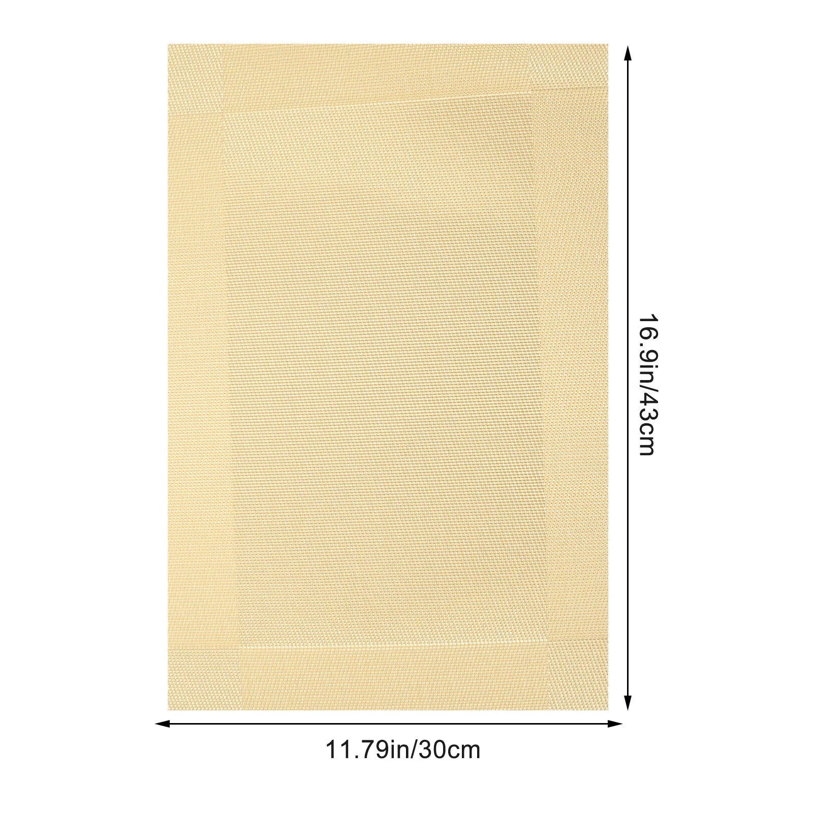 

4Pcs Table Placemats Soft PVC Material Elegant Design Long Term Use Multi Functional Cup Mat Photo Prop Washable Dining