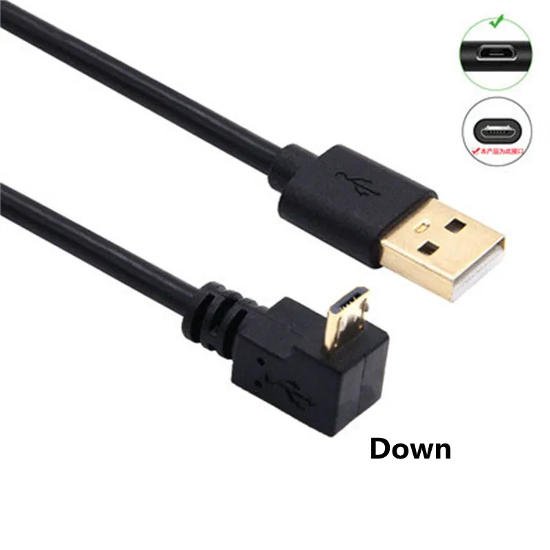 القيادة مسجل الكوع USB إلى مايكرو \ مايكرو USB أندرويد شحن كابل البيانات 2A تهمة سريع مناسبة ل 360 شاومي سيارة البحث ريكور