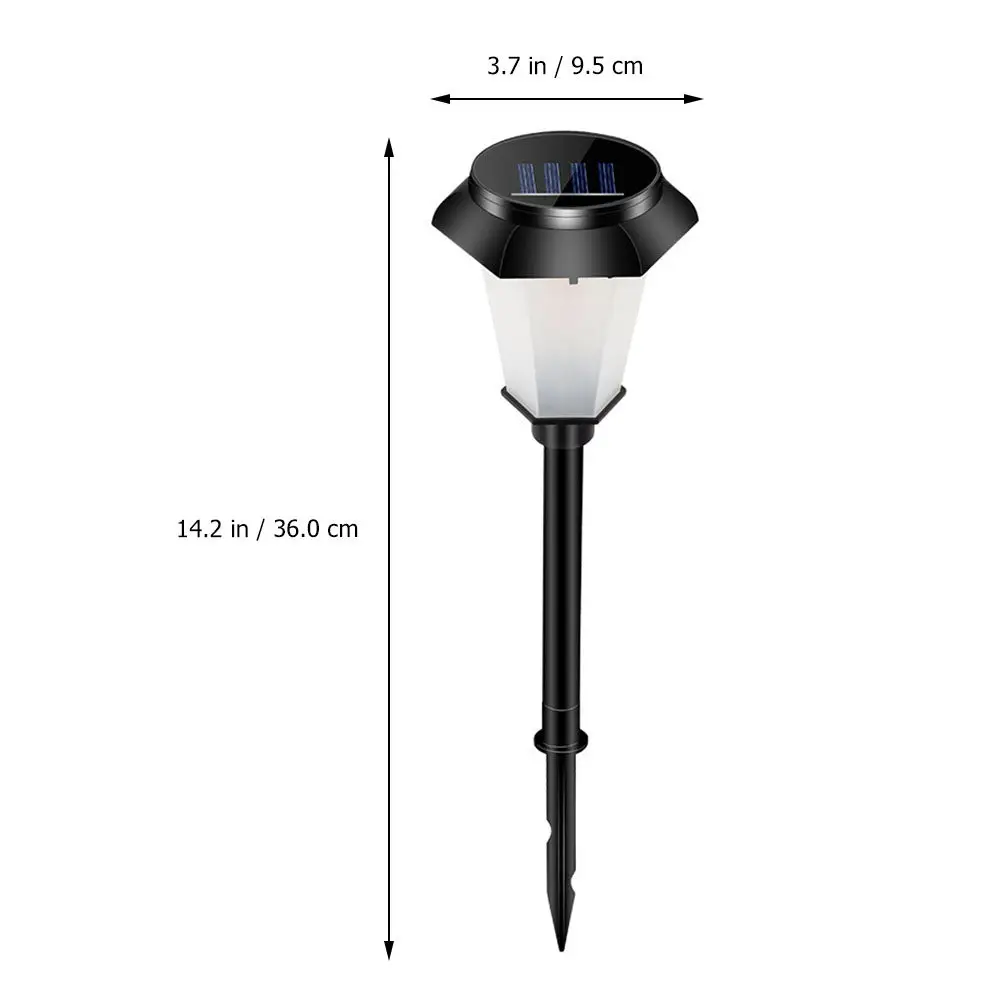1Pcs Solar Lamp Outdoor Garden Light LED Flame Style Lawn Lamp Ground Inserted Decorative Light for Yard Park Pathway
