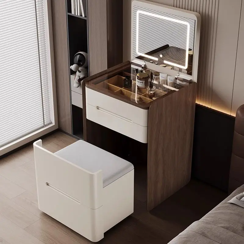 

Modern Beauty Vanity Table Senior Classic Bedroom Makeup Vanity Table Storage Nordic tocador de maquillaje Home Furniture