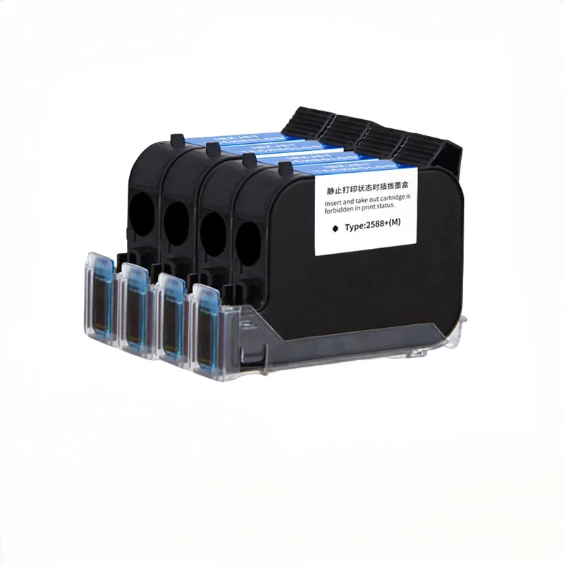 2588 42ML Black Red Blue Green Printer Ink Cartridge Quick-drying 12.7mm Print Height Universal for Handheld Inkjet Printer