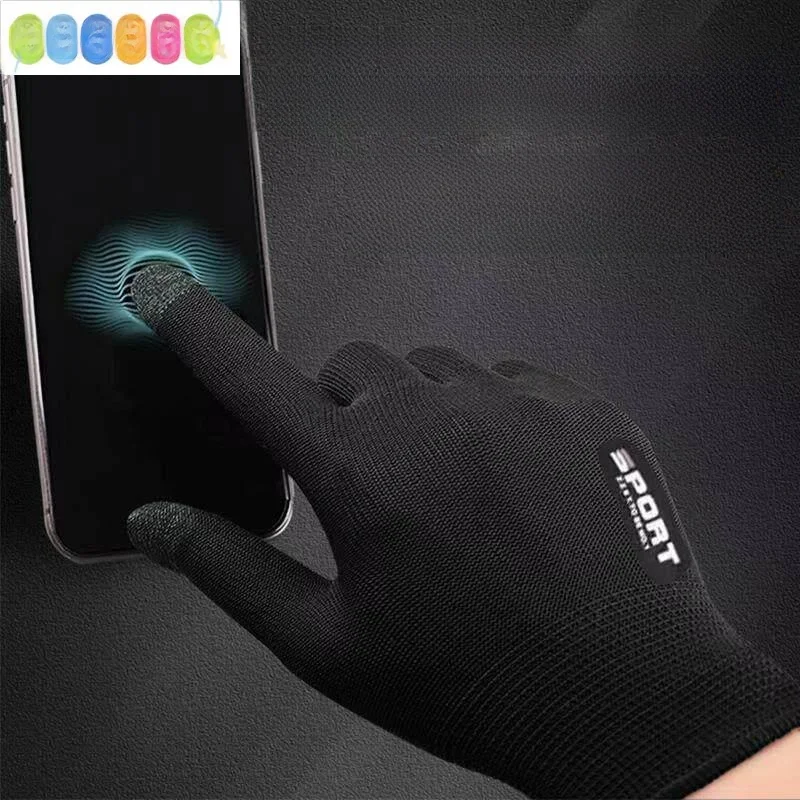 

Мужские перчатки для вождения, тонкие, с защитой от солнца, впитывающие пот, противоскользящие, с открытыми пальцами, летние велосипедные перчатки для мужчин и женщин