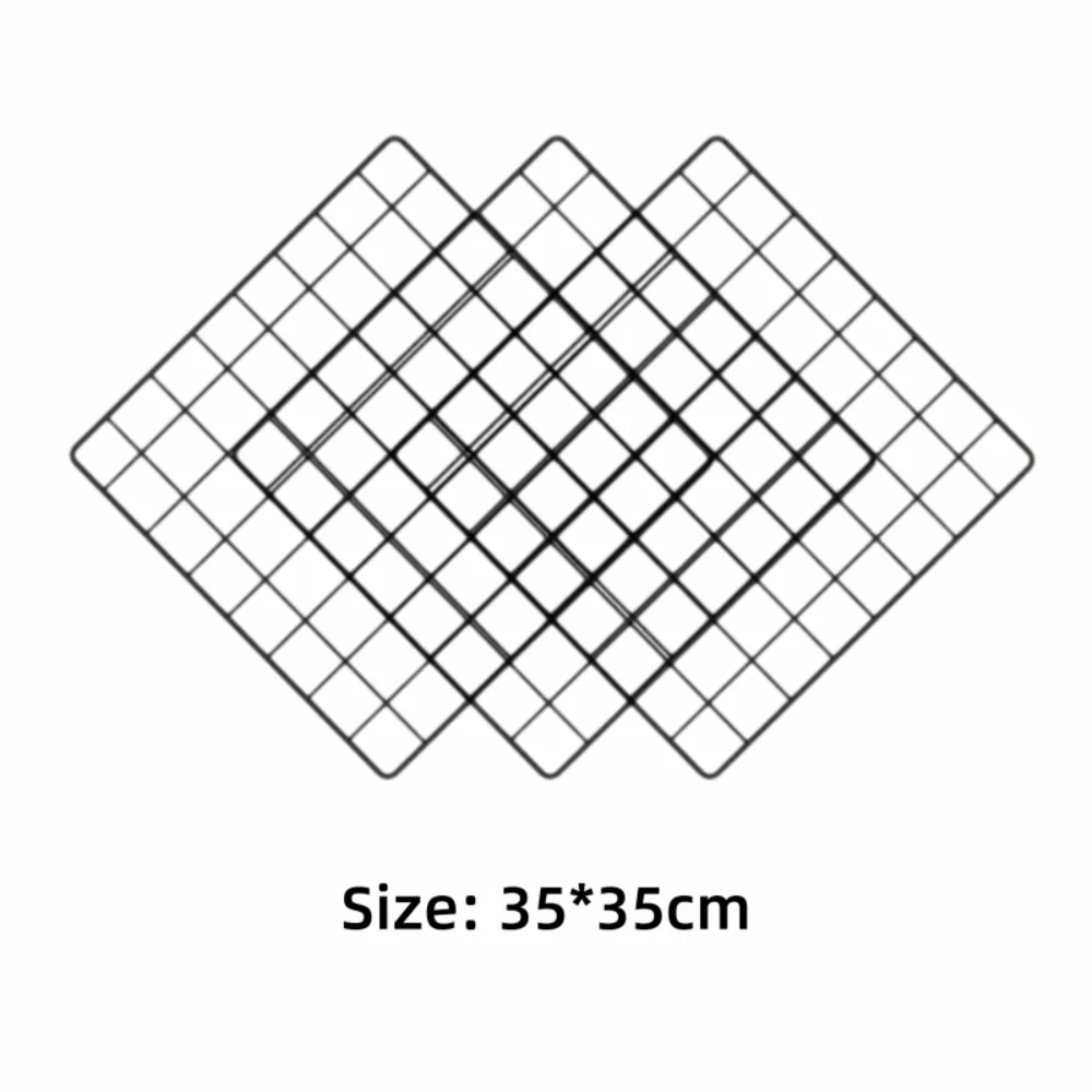 دائم 35*35 سنتيمتر DIY سياج الحيوانات الأليفة تكويم مكافحة الهروب الحيوانات الأليفة سلك معدني بيت الحيوانات الأليفة اكسسوارات داخلي الكلب سياج قفص أرنب جرو