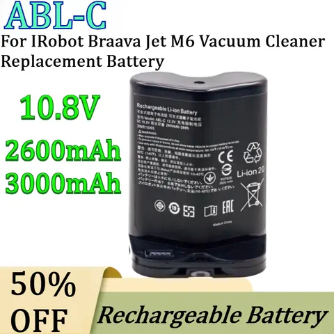 Battery Robot Braava M6 Replacement -AliExpress