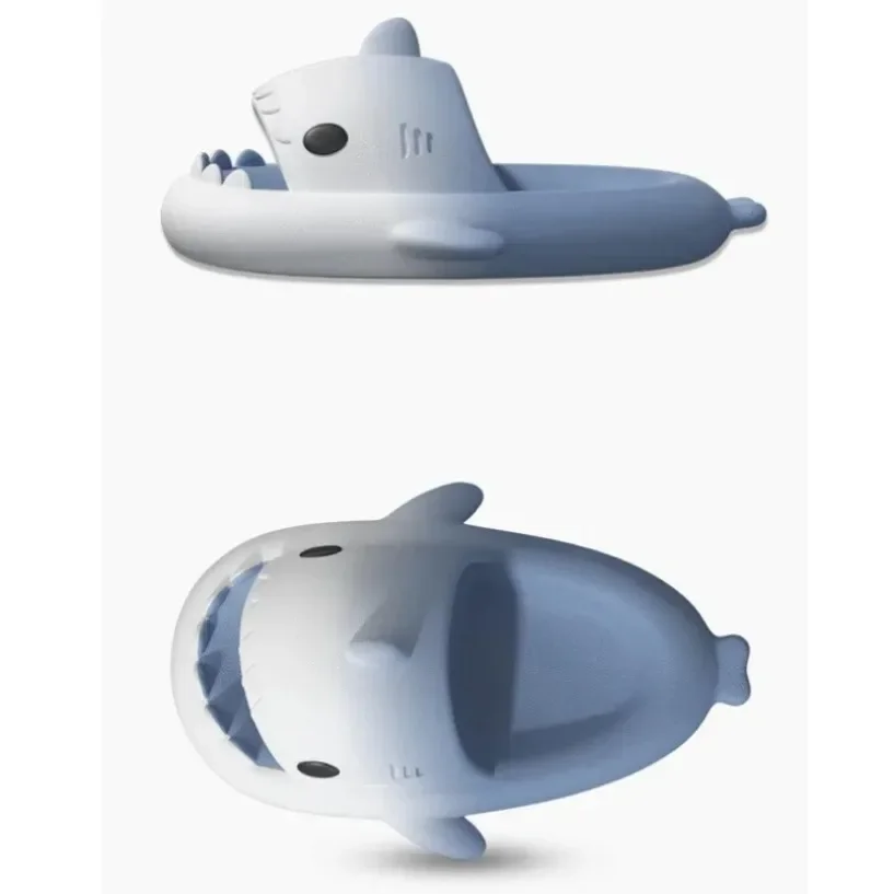 Shark Clapper Slippers Cloud Women Slides Summer Beach Indoor Sandal Men Male Flip Flops Home Shoe platform Animal Ladies Female