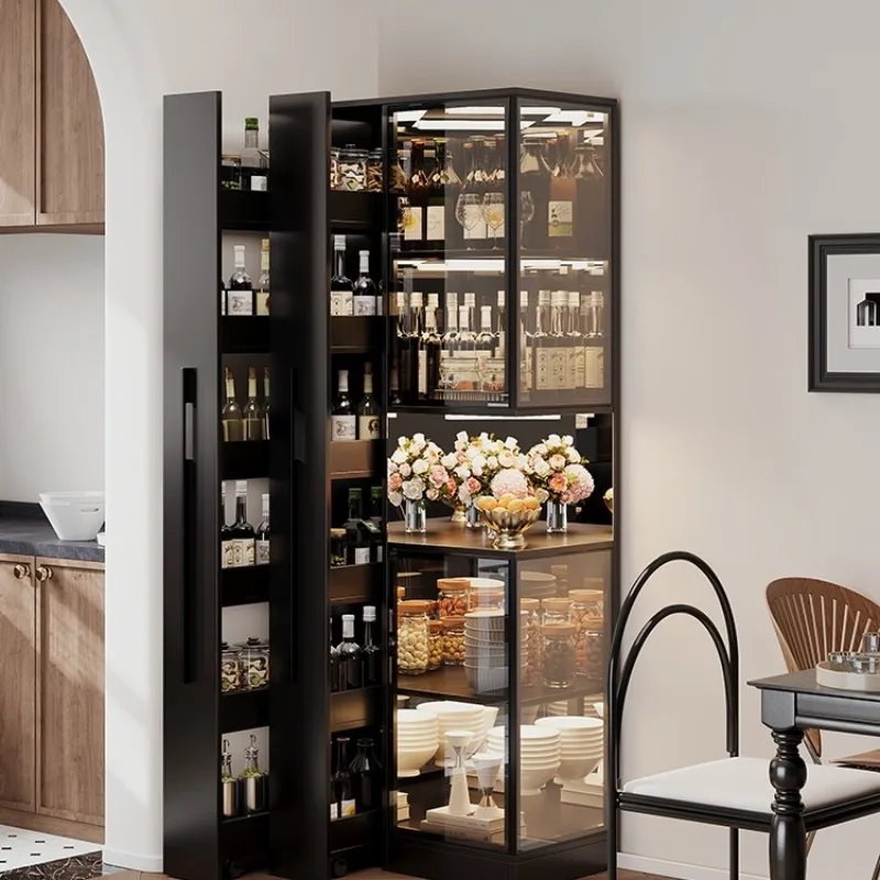 

Средневековый винный шкаф, витрина, шкаф для гостиной со стеклянной дверцей