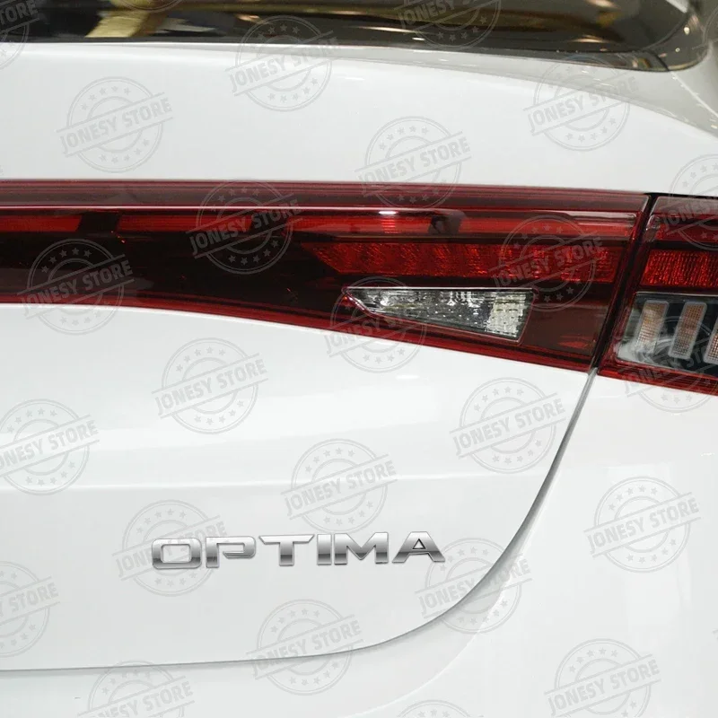 Auto Metal For OPTIMA Logo K5 Magentis Sports Wagon GT Line 3D Badge Lettering Decals Trunk Sticker Car Styling