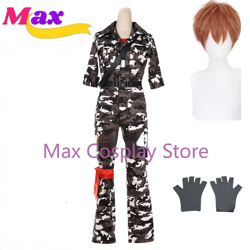 Max Anime Rio Mason Busujima Crazy M MAD TRIGGER CREW Hypnosis Mic Cosplay Costume with Gloves Custom size