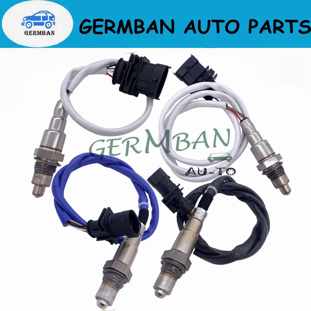 

670009076, 670002200, 670031347, 670031348 4pcs Oxygen Sensor for Maserati Ghibli Quattroporte 2014-2017 3.0L V6 Turbo 2014-2017