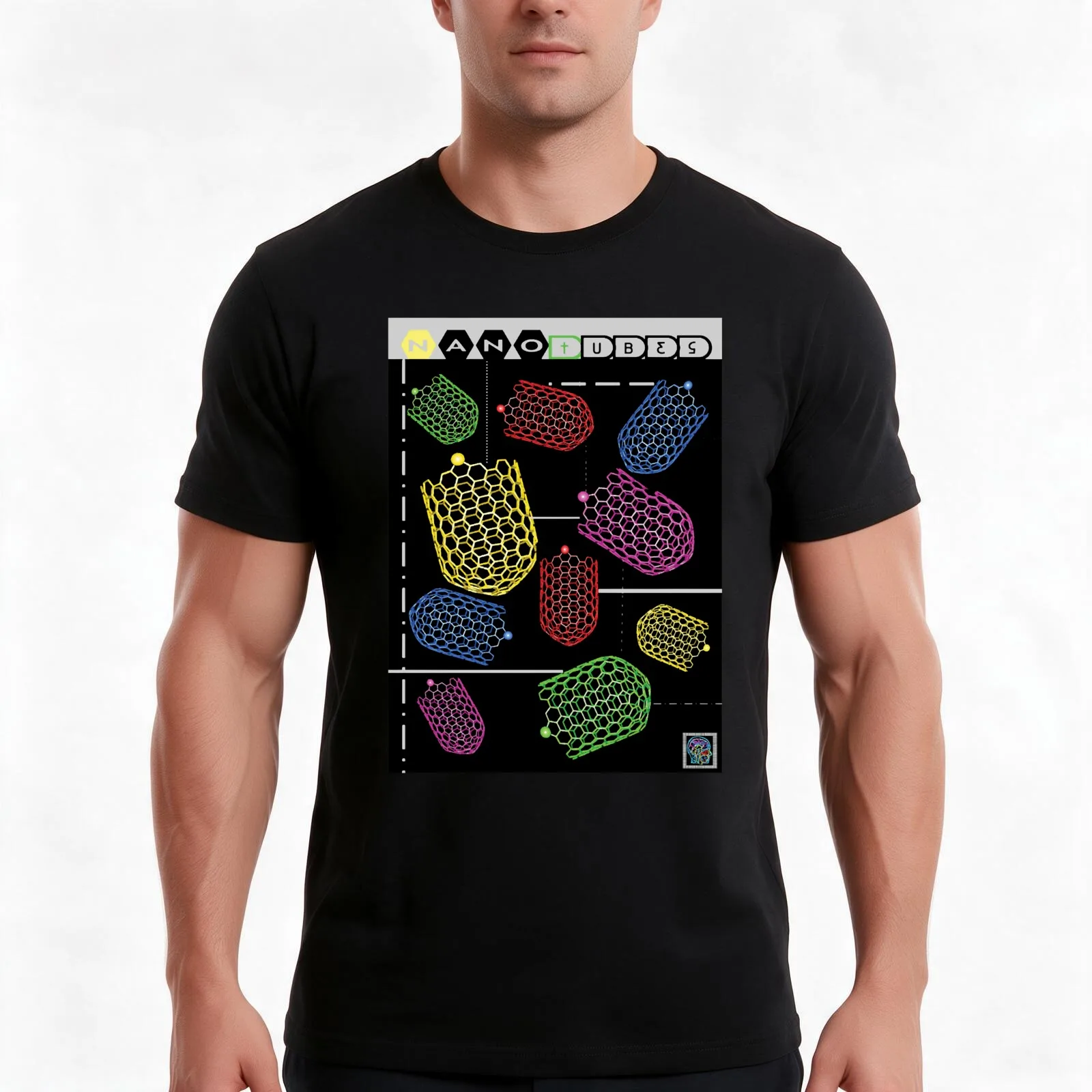 Sheldon Wears Nanotubes? T-Shirt, Summer Casual Cotton Tee, Oversized Streetwear Tops, Vintage Graphic Print, Unisex Men Women
