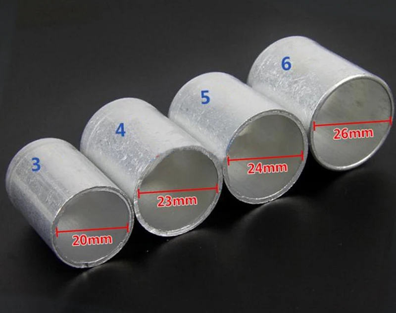 

100pcs AC Barrier Refrigerant Ferrule: R12-3 20MM Aluminum GCAC-R12R170