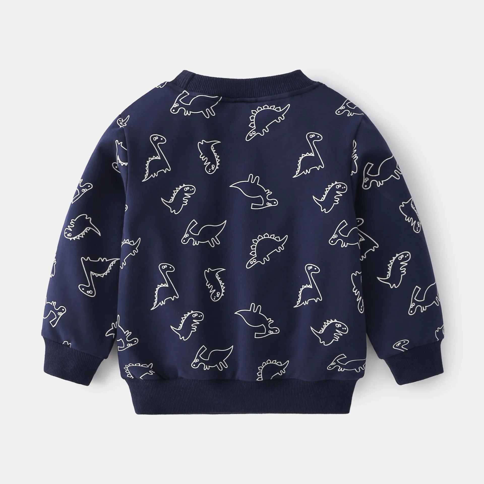 Autumn Kids Clothes Casual Long Sleeve Dinosaur Tops Cartoon Children's Clothing For Boys Sweatshirt Outdoor Sports T-Shirt