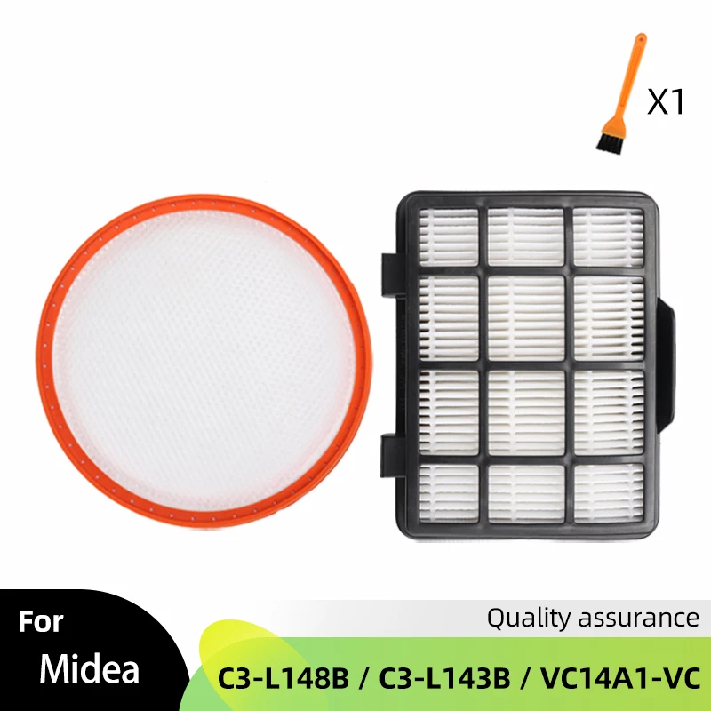 For Midea C3-L148B C3-L143B VC14A1-VC Vacuum Cleaner Concept VP5240 4A Radical Pet Expert HEPA Filter accessories