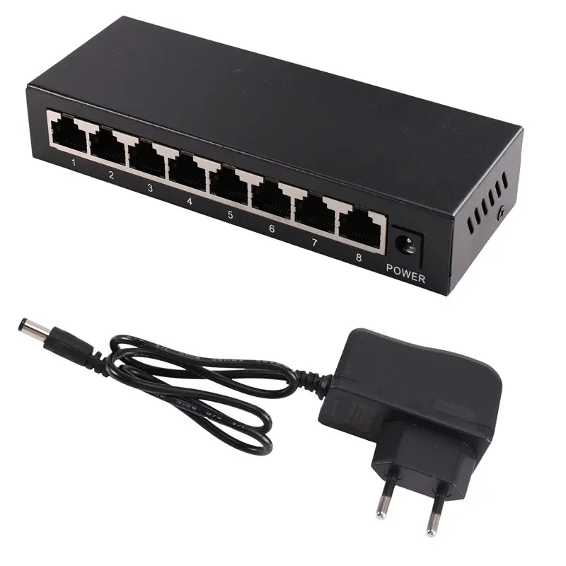[nuevo-a25p]-switch-gigabit-ethernet-de-8-puertos-con-gestion-web-compatible-con-vlan-qos-dhcp-igmp-switch-gigabit-de-8-puertos