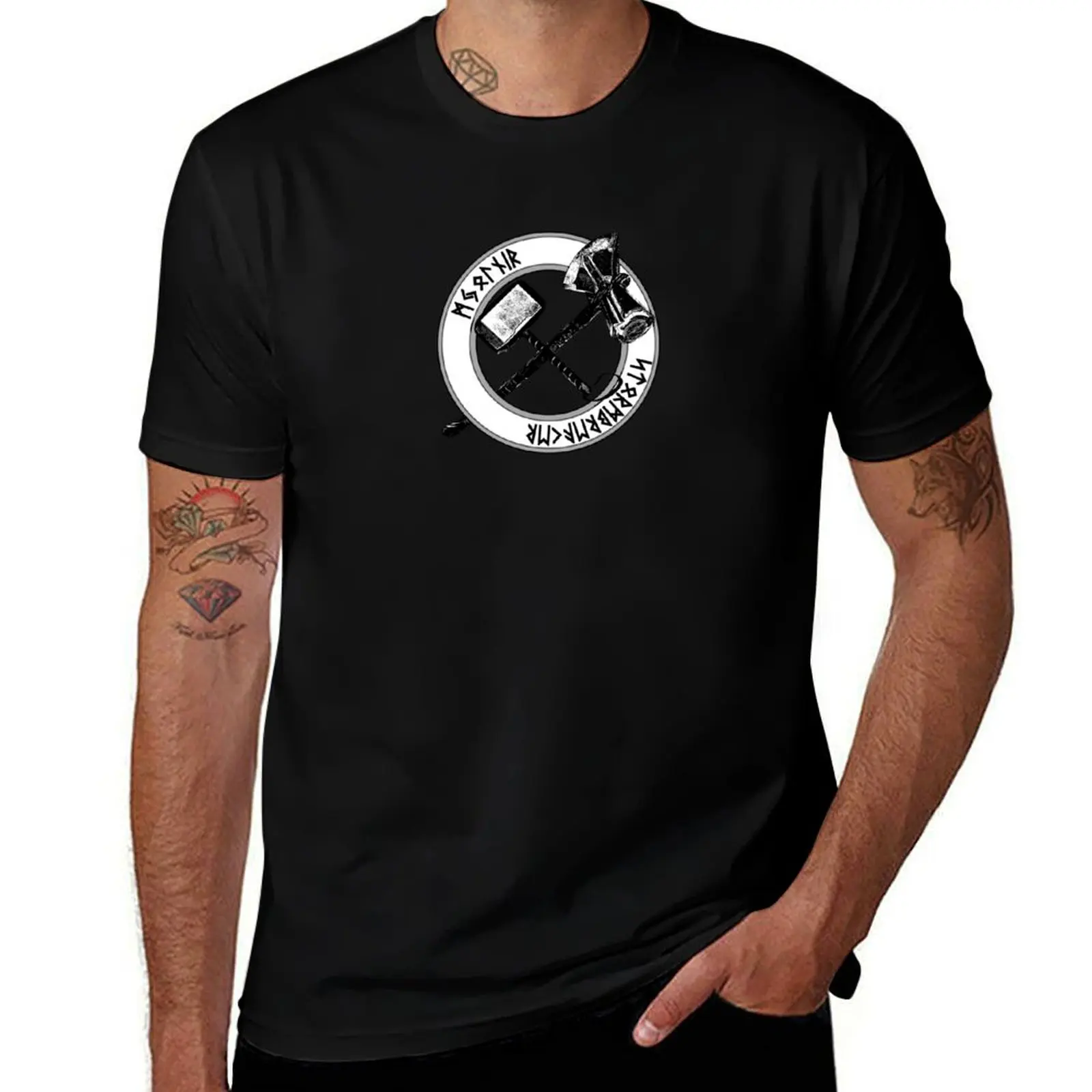Hammers of Thor T-Shirt Minimalist Graphic Tee Shirt