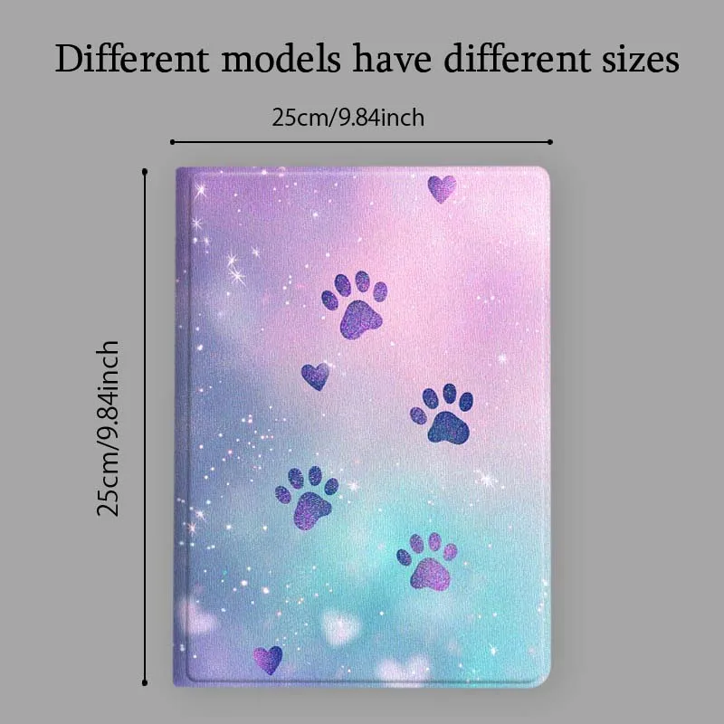 Cartoon Glitter Paw Prints Soft For Lenovo Xiaoxin Pad Pro Tab P12 P11 11 11.2 11.5 10.6 inch K10 M10 Plus Tablet Case - view 6
