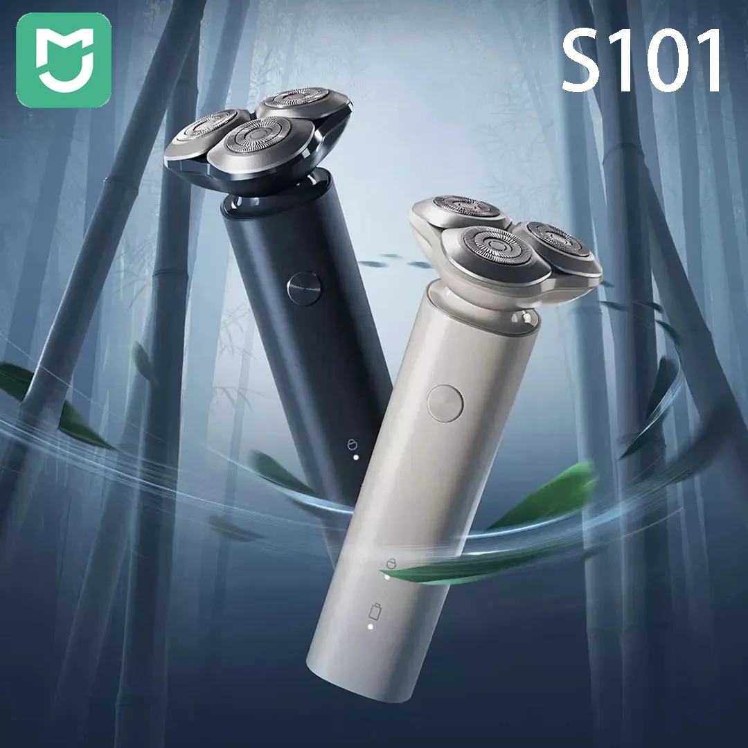 

Mijia Electric Shaver S101 3 Cutter Head IPX7 Waterproof Whole Body Washing Type-C Fast Charge Ultra Long Standby for Men Ravor