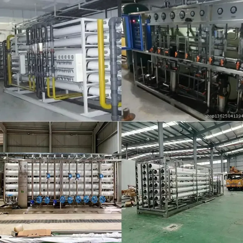 Large RO Reverse Osmosis Water Purifier Industrial Deionized Water Treatment Equipment Ultra Pure Water System