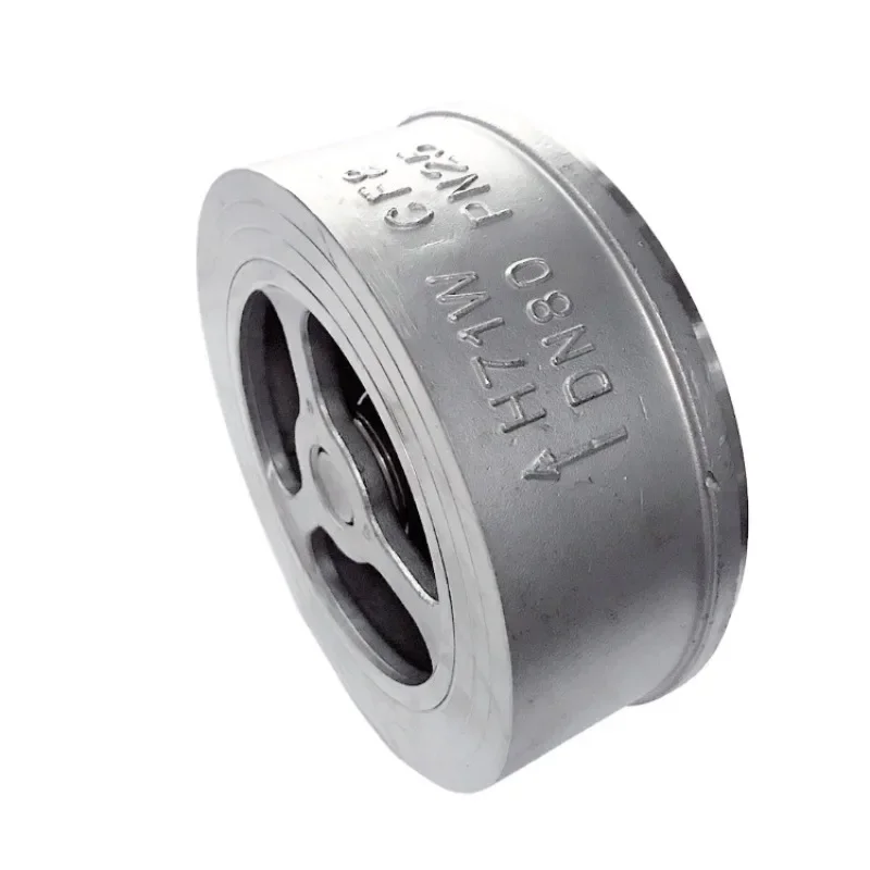 304 Stainless Steel Wafer Check Valve H71W-16P Wafer Lift Wafer Check Valve