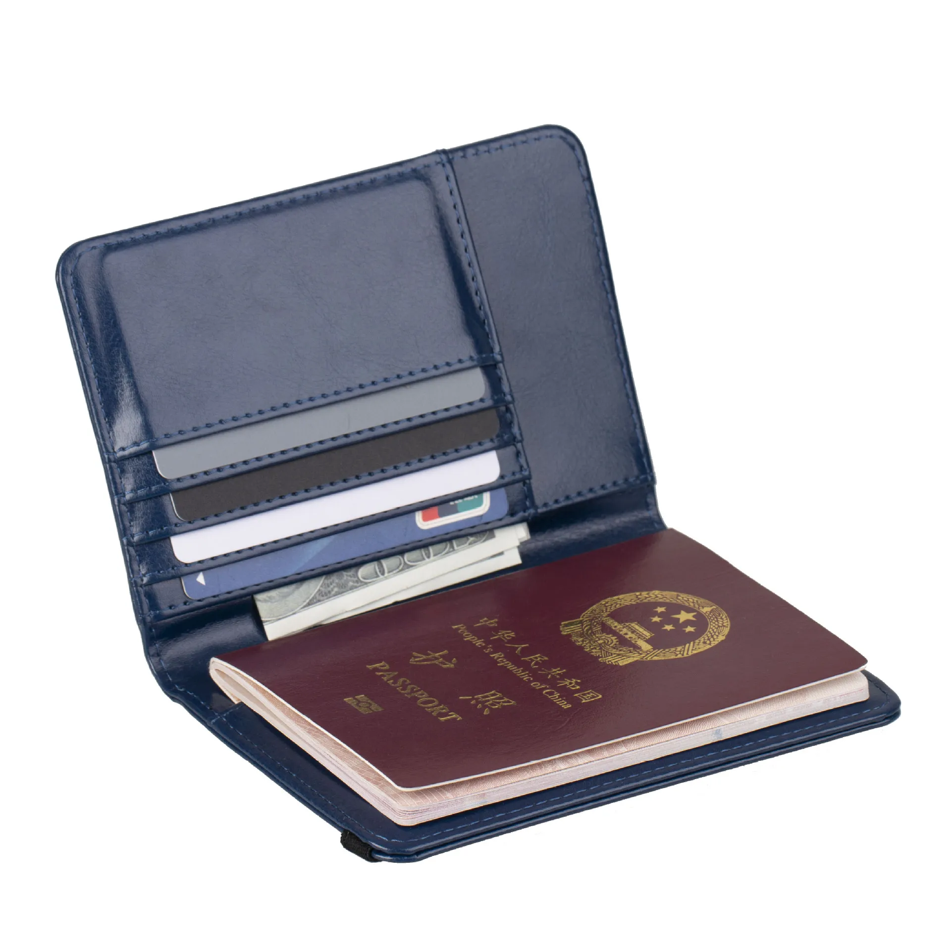 PU Leather Travel USA Passport Cover Personalised Women US American Passport Holder Case for America Men Travel Document Case