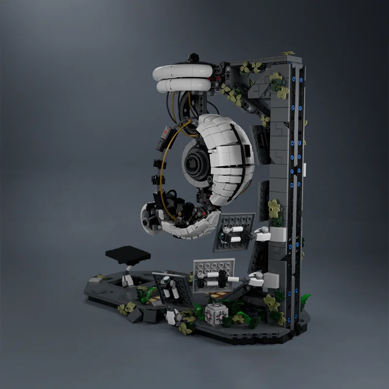 1867pcs MOC GLaDOS Portal 2 Icons Model Building Blocks Room Decor, Home Decor, Home Decoration Office Desk Decor Gift For Him