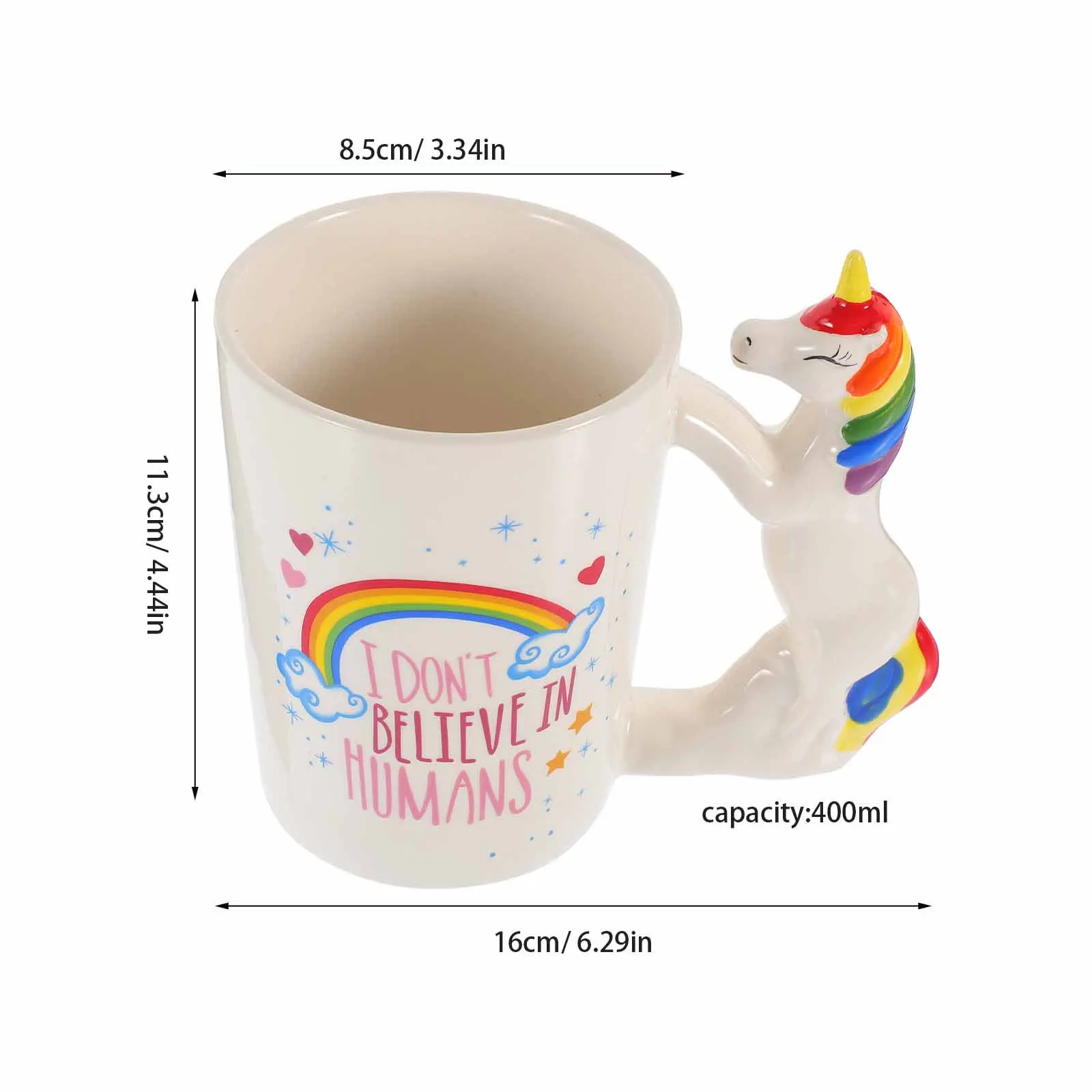 

Creative 3D Animal Porcelain Mug Green Jungle Wildlife Ceramic Coffee Cup Heat Resistant Non Toxic Safe Gift for Mother's