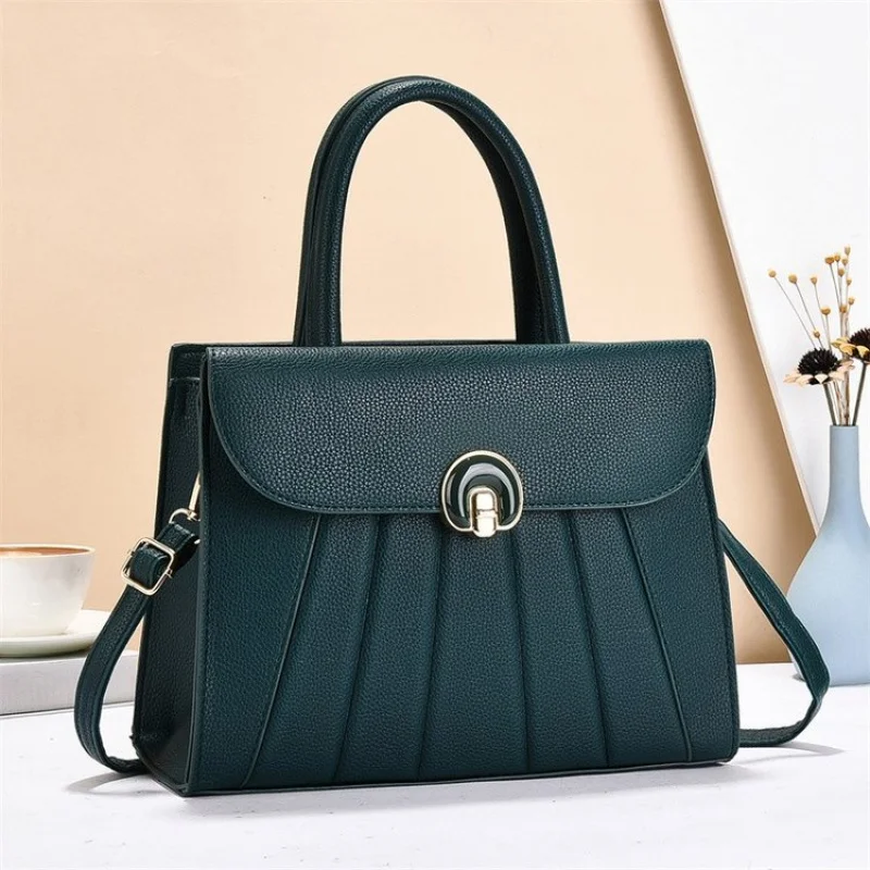 

Fashionable Ladies Crossbody Bag Leather Handbag, Shoulder Carry Option By Famous Designer Luxury Brand